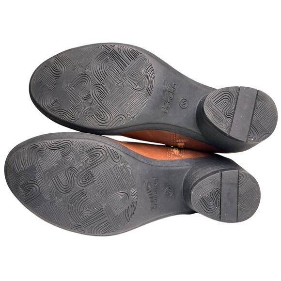 Dansko Raina Leather Ankle Booties Sz 36 US 5.5-6 Brown Arch Support Side Zip EC - Picture 10 of 13